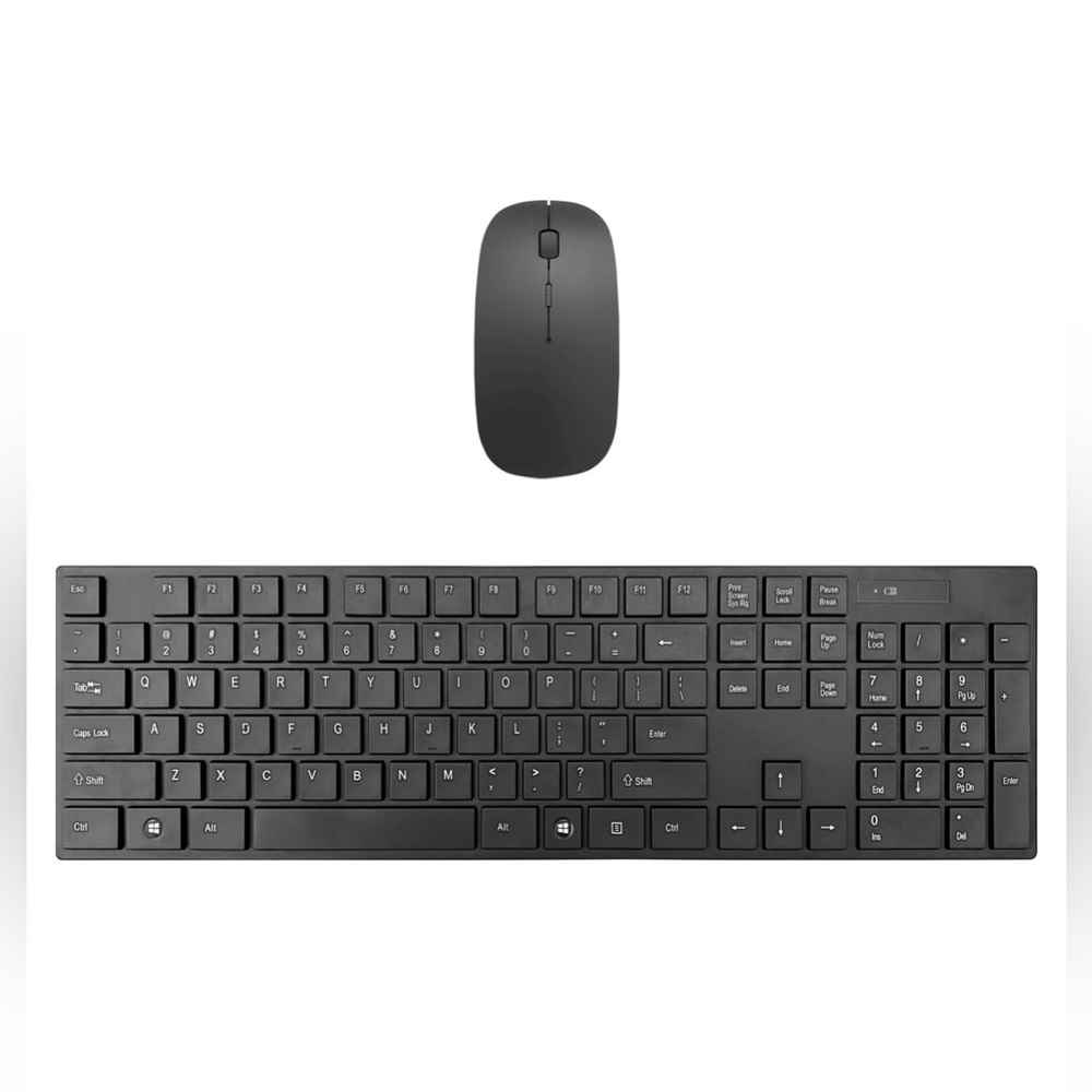 Wireless Extended Keyboard + Mouse ⌨️🖱️🔥